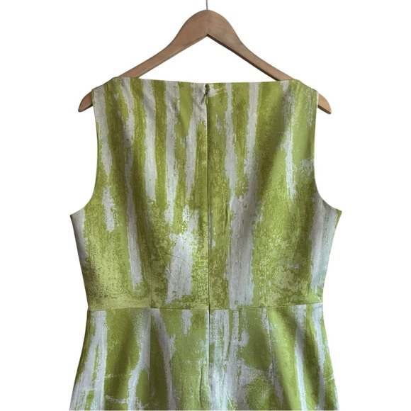 T TAHARI Rosalia Dress in Pear Nectar Style F41GE603 Size 14 - Picture 7 of 14